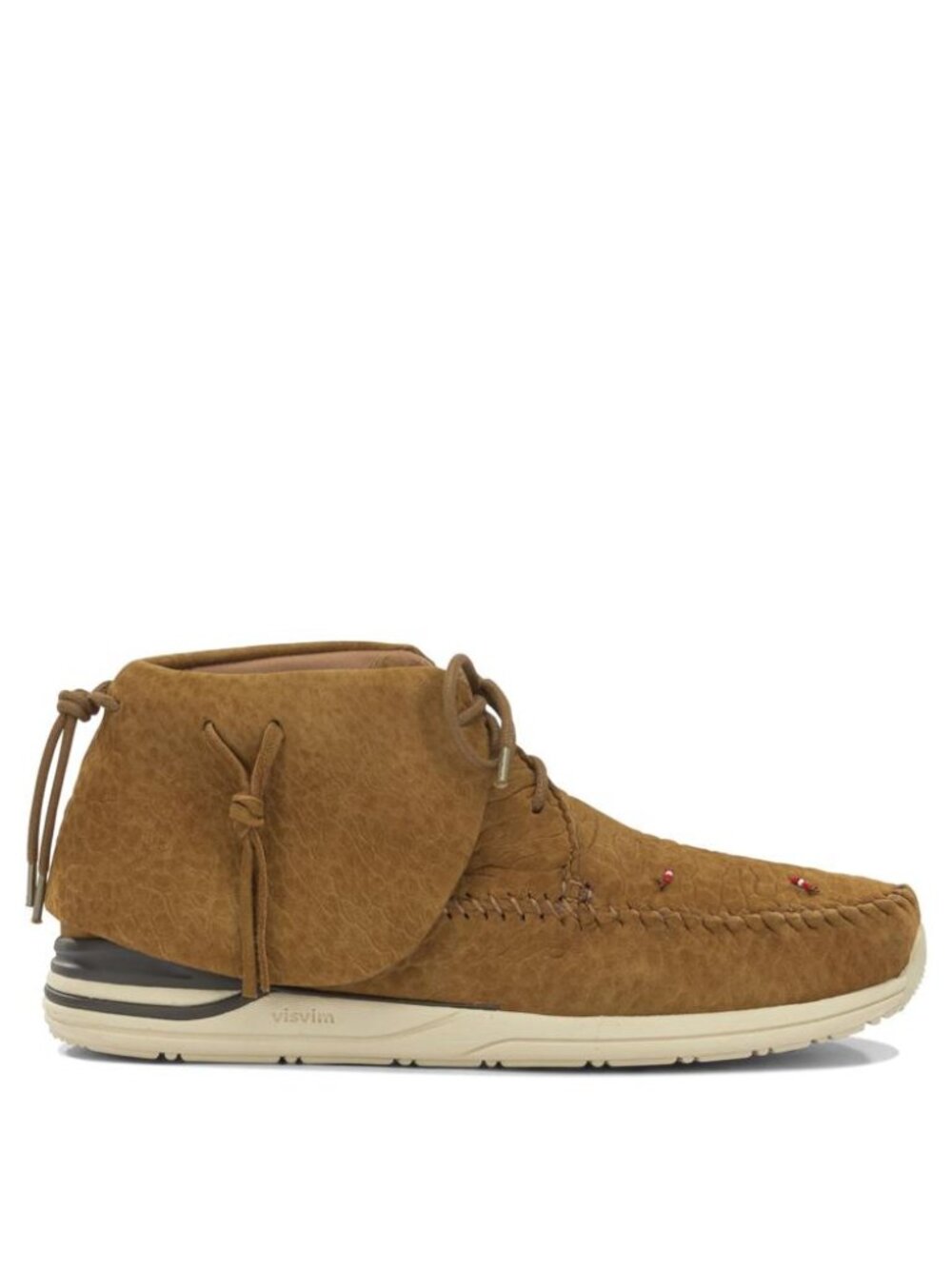 Visvim Lhamo Folk Lace-Up Boots. US 10 Men
